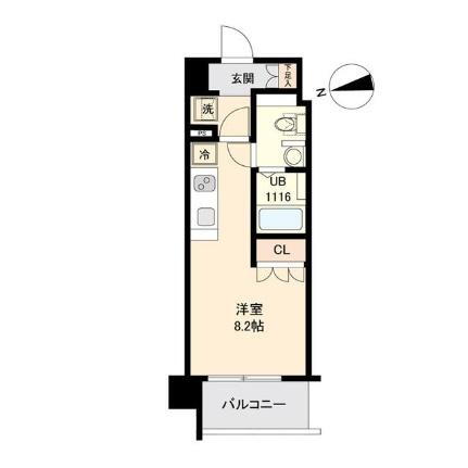 ＬａＳａｎｔｅ薬師堂 7階 ワンルーム 賃貸物件詳細