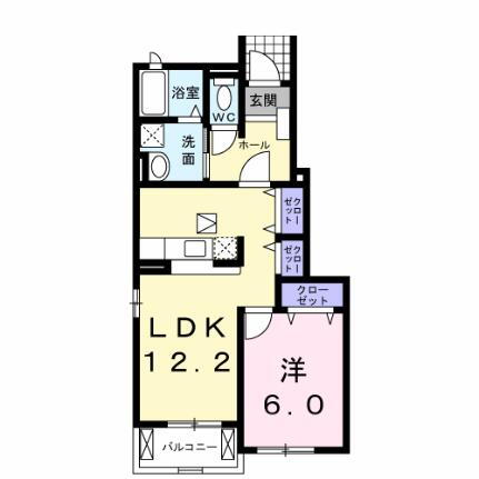 栃木県矢板市木幡 矢板駅 1LDK アパート 賃貸物件詳細