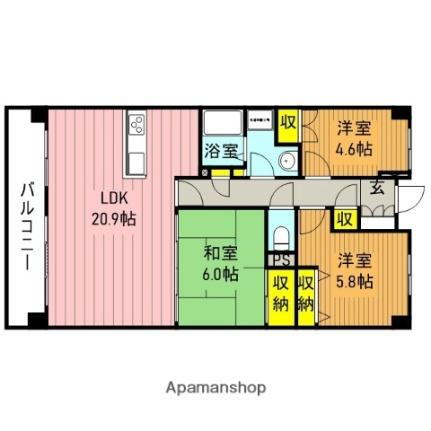 埼玉県さいたま市北区土呂町1丁目 土呂駅 3LDK マンション 賃貸物件詳細
