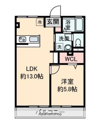 埼玉県上尾市栄町 上尾駅 1LDK アパート 賃貸物件詳細