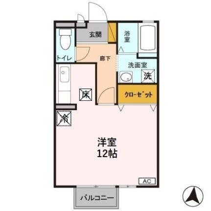 アピエ　壱番館弐番館 1階 1K 賃貸物件詳細
