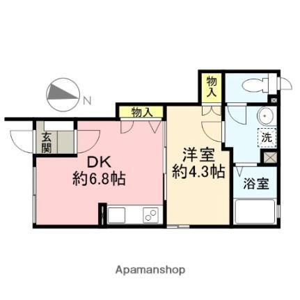 アルエット東藤沢 1階 1DK 賃貸物件詳細