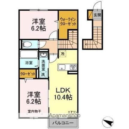 千葉県松戸市五香4丁目 元山駅 2LDK アパート 賃貸物件詳細