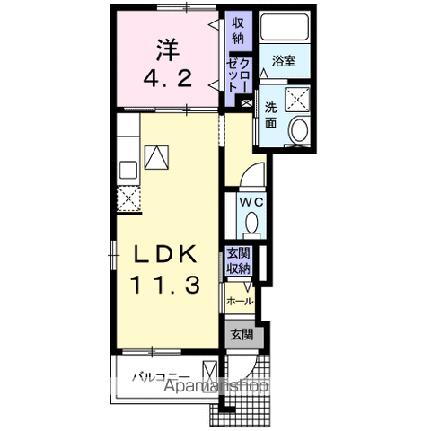 千葉県松戸市常盤平２丁目 常盤平駅 1LDK アパート 賃貸物件詳細