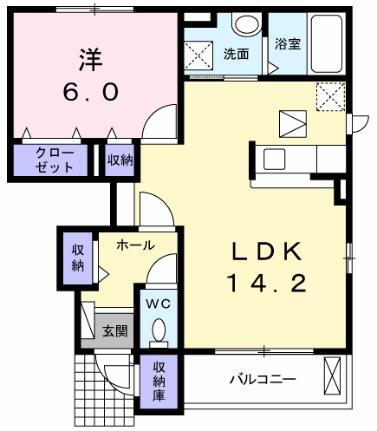 ニューインプレス 1階 1LDK 賃貸物件詳細