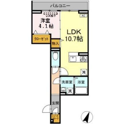 東京都日野市東平山2丁目 豊田駅 1LDK アパート 賃貸物件詳細