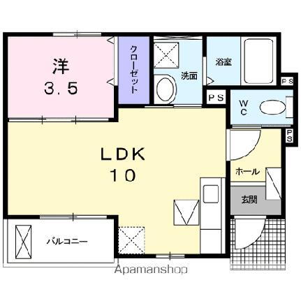アン　ジュール 1階 1LDK 賃貸物件詳細