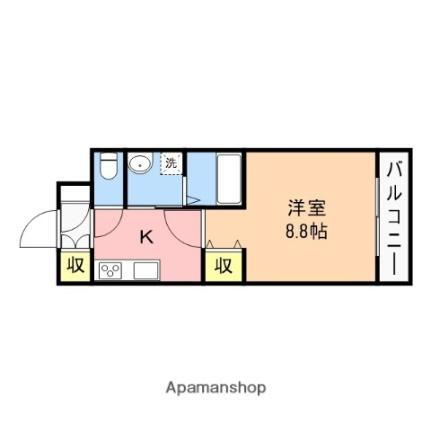 新潟県新潟市東区空港西１丁目 1K マンション 賃貸物件詳細