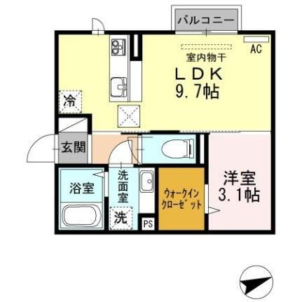ラ・フレーズ 1階 1LDK 賃貸物件詳細