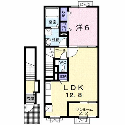 パルテンツァ 2階 1LDK 賃貸物件詳細