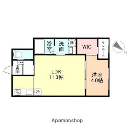 Ｎｅｏ　ＳＱＵＡＲＥ　ＶＩＩ 2階 1LDK 賃貸物件詳細