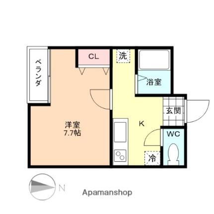 富山県富山市黒瀬 南富山駅 1K アパート 賃貸物件詳細
