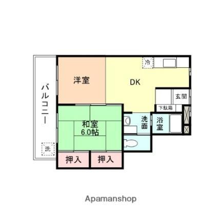 富山県富山市中市1丁目 不二越駅 2DK マンション 賃貸物件詳細