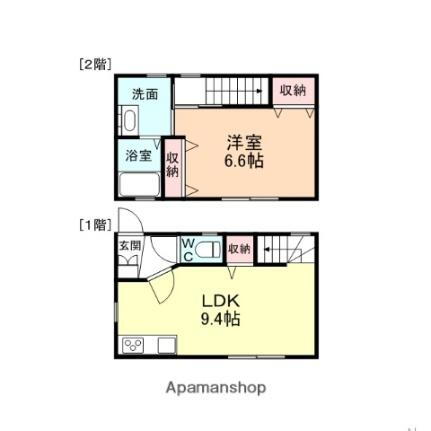 富山県富山市婦中町下轡田 速星駅 1LDK アパート 賃貸物件詳細