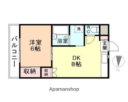 富山県富山市呉羽町 呉羽駅 1DK マンション 賃貸物件詳細