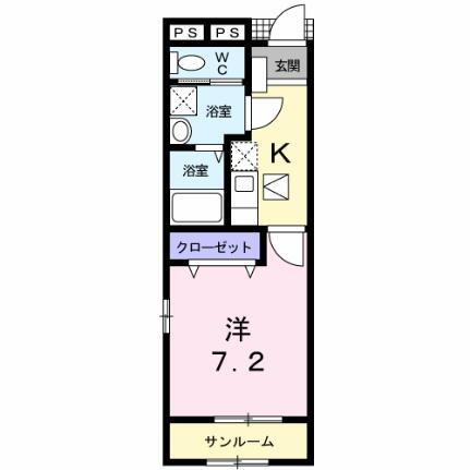 石川県金沢市泉野町1丁目 金沢駅 1K アパート 賃貸物件詳細