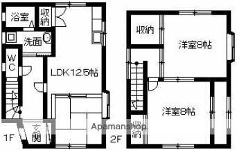 石川県金沢市三口町火 金沢駅 2LDK 一戸建て 賃貸物件詳細