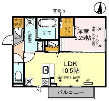 石川県金沢市無量寺2丁目 金沢駅 1LDK アパート 賃貸物件詳細