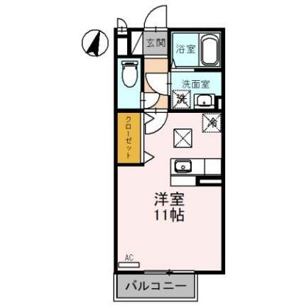 福井県福井市下馬1丁目 福井駅 ワンルーム アパート 賃貸物件詳細