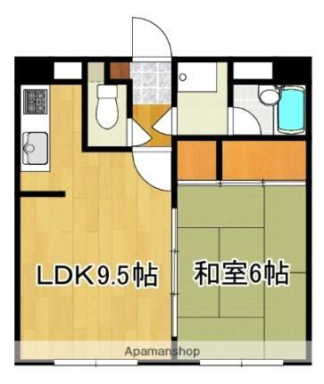 山梨県甲府市徳行4丁目 竜王駅 1LDK マンション 賃貸物件詳細