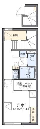 レオパレスヴァンクール国母 2階 1K 賃貸物件詳細