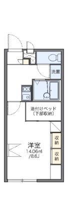 レオパレスラ・クレール 2階 1K 賃貸物件詳細