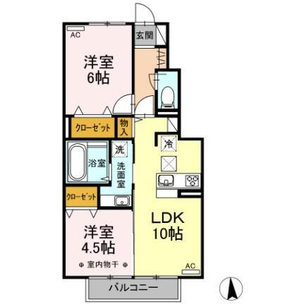 山梨県北杜市大泉町西井出 甲斐大泉駅 2LDK アパート 賃貸物件詳細