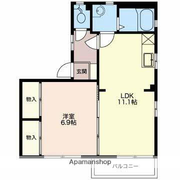 長野県中野市大字小田中 信州中野駅 1LDK アパート 賃貸物件詳細