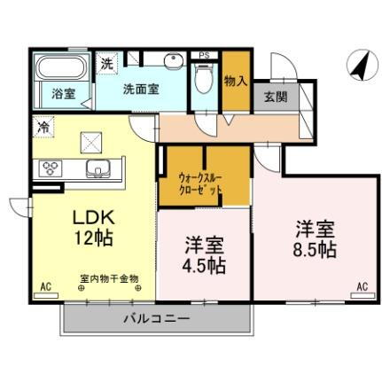 静岡県富士市川成島 新富士駅 2LDK アパート 賃貸物件詳細