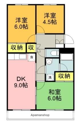 正玲マンション 3階 3DK 賃貸物件詳細