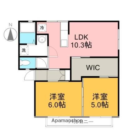 静岡県富士市久沢 入山瀬駅 2LDK アパート 賃貸物件詳細