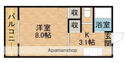 静岡県浜松市中央区新津町 浜松駅 1K アパート 賃貸物件詳細