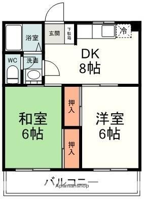 静岡県静岡市葵区沓谷５丁目 静岡駅 2DK マンション 賃貸物件詳細