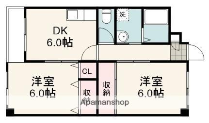 アイレジデンス 3階 2DK 賃貸物件詳細