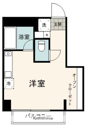 ラ・フォーレ清春 3階 ワンルーム 賃貸物件詳細