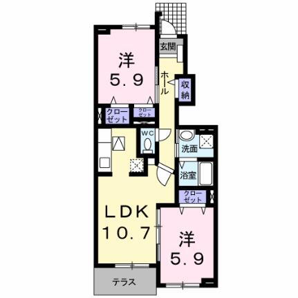 三重県四日市市西富田町 近鉄富田駅 2LDK アパート 賃貸物件詳細