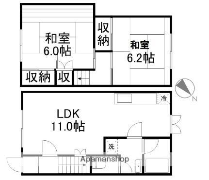 滋賀県大津市堅田1丁目 堅田駅 2LDK 一戸建て 賃貸物件詳細