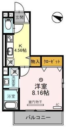 滋賀県長浜市地福寺町 長浜駅 1K アパート 賃貸物件詳細