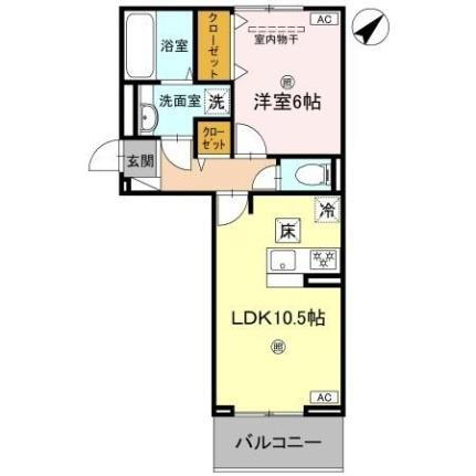 滋賀県野洲市小篠原 野洲駅 1LDK アパート 賃貸物件詳細