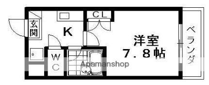 滋賀県草津市草津町 草津駅 1K マンション 賃貸物件詳細