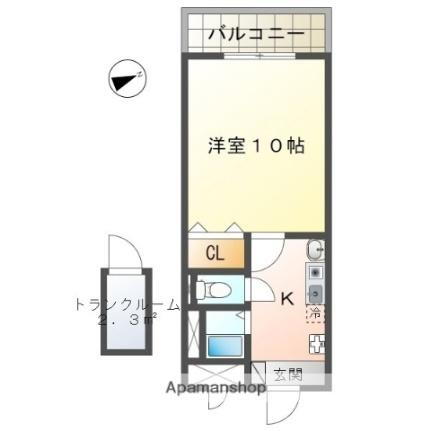 滋賀県東近江市八日市浜野町 八日市駅 1K マンション 賃貸物件詳細