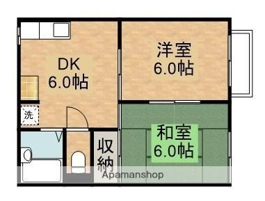 滋賀県東近江市市子殿町 桜川駅 2DK アパート 賃貸物件詳細