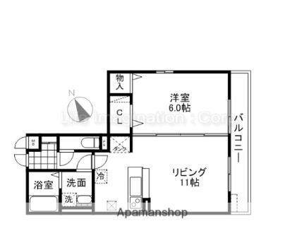 滋賀県大津市大萱6丁目 瀬田駅 1LDK アパート 賃貸物件詳細