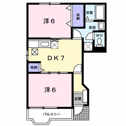 滋賀県彦根市高宮町 南彦根駅 2DK アパート 賃貸物件詳細