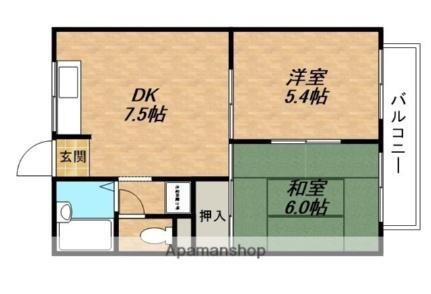 滋賀県東近江市市子殿町 桜川駅 2DK アパート 賃貸物件詳細