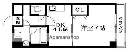 太陽プラザ南草津駅前 6階 1DK 賃貸物件詳細