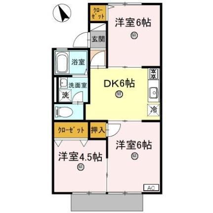 滋賀県米原市梅ケ原栄 米原駅 3DK アパート 賃貸物件詳細