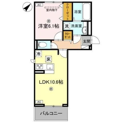 滋賀県野洲市小篠原 野洲駅 1LDK アパート 賃貸物件詳細