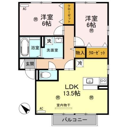 滋賀県甲賀市水口町虫生野虹の町 貴生川駅 2LDK アパート 賃貸物件詳細