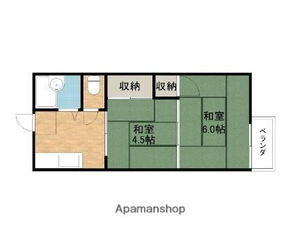 滋賀県野洲市小篠原 野洲駅 2K アパート 賃貸物件詳細